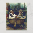 Search for vintage children postcards Playing