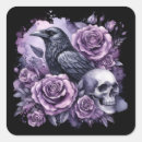 Search for gothic skull stickers Crow