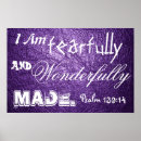 Search for psalm 139 posters Fearfully and wonderfully made