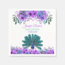 Search for peacock napkins Watercolor