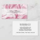 Search for satin business cards Feminine