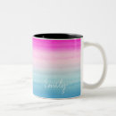 Search for blue ombre mugs Watercolor