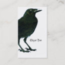 Search for goth business cards Black