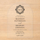 Search for logo wedding invitations Monogram monogrammed name initials