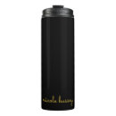 Search for black and gold travel mugs Script