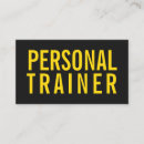 Search for fitness business cards Trainer