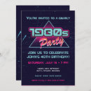 Search for 1980s party invitations Totally