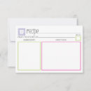 Search for cute recipe cards Whimsical