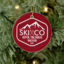 Search for ski christmas tree decorations Colorado