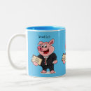 Search for cartoon pig mugs Piggy