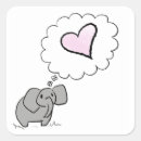 Search for elephant valentine stickers Heart