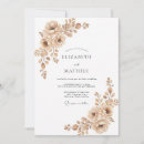 Search for sepia wedding invitations Tan