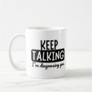 Search for keep talking mugs Funny