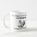 Search for white chicken mugs Vintage