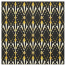 Search for art deco fabric Black