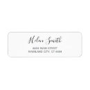 Search for ceremony return address labels Modern