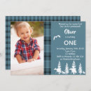 Search for buffalo check birthday invitations Wild one