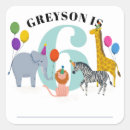 Search for animal number stickers For kids