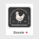 Search for black chickens stickers Farm animal