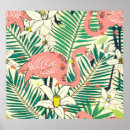 Search for tropical flamingo posters White