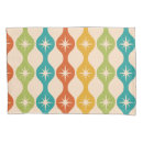 Search for retro atomic pattern pillowcases Starburst