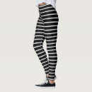 Search for horizontal lines leggings Black