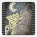 Search for naughty children stickers Krampus