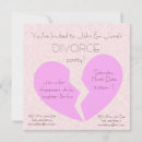Search for broken hearted invitations Divorce