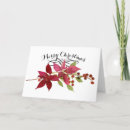 Search for red poinsettias christmas cards Family
