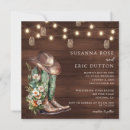 Search for cowgirl wedding invitations Rustic