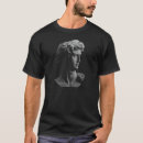 Search for michelangelo david tshirts Head