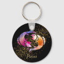 Search for fish design key rings Zodiac