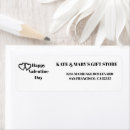 Search for happy valentines day return address labels Valentine's