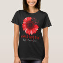 Search for world aids day tshirts Flower
