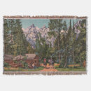 Search for log cabin blankets Snow