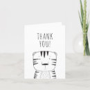 Search for tiger thank you cards Modern