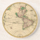 Search for antique maps coasters Cartography
