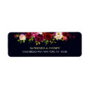 Search for rustic fall wedding return address labels Floral