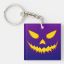 Search for jack o lantern face key rings Trick or treat