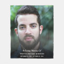 Search for in loving memory blankets Memorial service