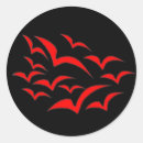 Search for red bats stickers Spooky