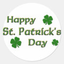 Search for happy st patrick stickers Saint