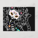 Search for day of the dead postcards Cat