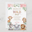Search for wild one thank you cards Pink