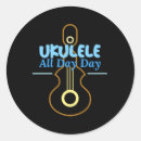 Search for ukulele player stickers Instrument