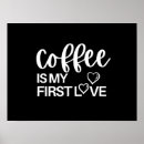 Search for love coffee posters Cute