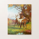 Search for red deer puzzles Landscape