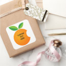 Search for orange fruit stickers Fruity