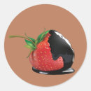 Search for chocolate covered stickers Strawberry