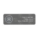 Search for cancer return address labels Zodiac